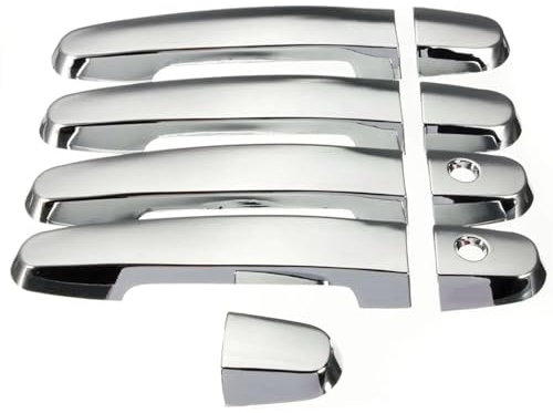 KLAUER Auto Außentürgriffe 9 Teile/satz Auto Türgriff Abdeckungen Außen Teile Chrom Für Toyota Für Camry Für Corolla RAV4 2001-2004 2005 2006 2007 2008 2009 2010 2011 Auto Türgriff Abdeckung