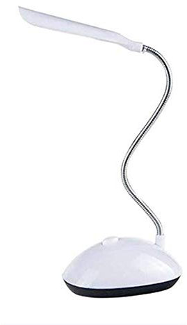 watera Light LED Desk Lamp 360 Degree Rotating Eye Protection Kids Student Reading Light LED Desk Lamp for Home,White