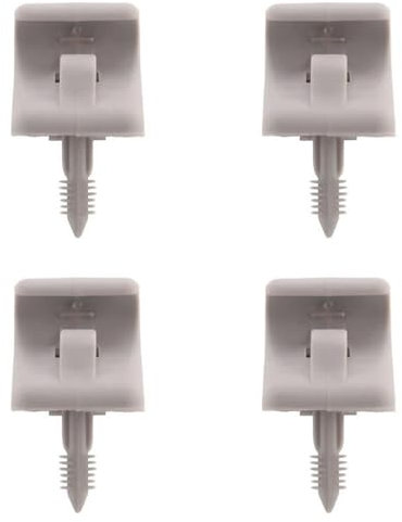 Oulesh Visera Gancho Clip para Hyundai Getz I20/2002-2012, Soporte de Clip para Parasol de Coche de 4 Piezas