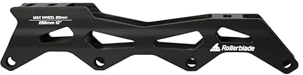 Rollerblade 255 Lightning Frame 4x80 (1PR), Ersatzschienen für Inline Skates, Unisex, 10/255mm