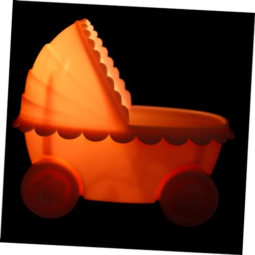 ORFOFE Stroller Nachtlampe Kreative Und Hübsche Kinderzimmerbeleuchtung Im Kinderwagen-design Warmes Licht Für Nachttisch Für Romantische Abende Batterien