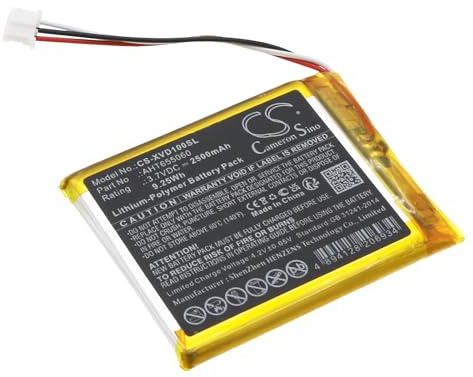 TCTK Akku 2500mAh Kompatibel mit [Xhorse] VVDI Key Tool Max Programming Device Ersetzt AHT655060