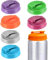 6 Silicone Can Lids for Fizzy Drinks – Reusable, Spill-Proof Can Covers – Tin Can Covers Lids for Soda, Beer, Energy Drinks, Juice, Cola, Sparkling Water – Fits Standard Size Cans
