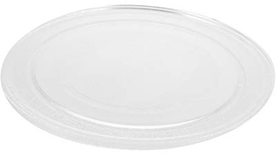 Plato Giratorio de Cristal Bandeja de Vidrio, para Microondas | Reemplazo de Placa, Redondo, para Horno, Soporte Plato Giratorio Microondas, Uso Doméstico