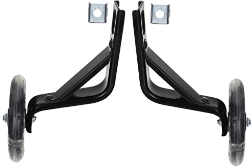 BESPORTBLE Fahrradstützräder Fahrräder Für Erwachsene Fahrrad Für Laufrad Stützräder Für Montiertes Rad Einstellbar Blitzrad Black Halterung Aus Kohlenstoffstahl