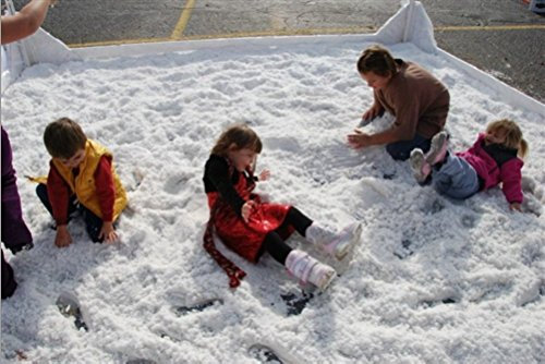 SNOWONDER Instant Snow Kunstschnee, auch ideal für die Herstellung von Wolkenschleim – Mix ergibt 30 Liter Kunstschnee