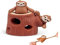 Faultier Stressball Baumstamm Antistressball Knautschball Faultierfamilie Knetball