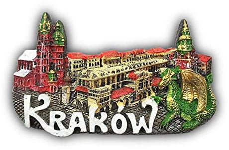 3D Krakow Poland Refrigerator Magnet Tourist Souvenirs Stickers,Home & Kitchen Decoration Poland Fridge Magnet From China