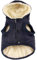 JoyDaog Warmes Fleece Hund Hoodie im Winter, kleine Hundejacke Welpe Mäntel mit Kapuze (Blau XS)