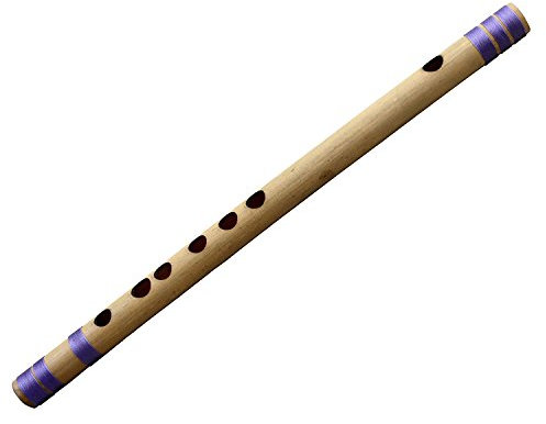 Whitewhale Flûte en bambou indienne bansuri - Instruments de musique indiens pour usage professionnel