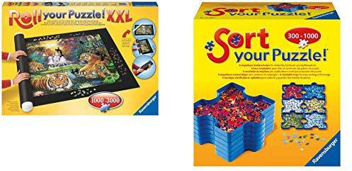 Ravensburger, Roll Your Puzzlexxl- Accessori Puzzle & 17934 3, Sort Your Puzzle