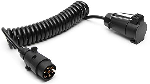 C-FUNN 200/300Cm 7Pin Trailer Light Board Extension Cable Lead Male To Female Lights For Trailer Truck - 3.0M