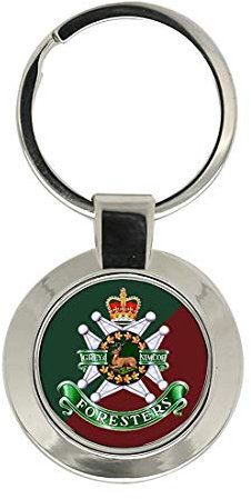 Giftshop UK Grau und Simcoe Förster, Kanadische Armee Schlüsselanhänger