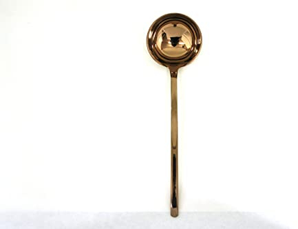 MEPRA AZC10901109 Ladle Schöpfkelle Due Bronzo, 18/10 Edelstahl beschichtet mit PVD-Titan, Kupfer