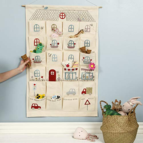 Create Your Own Advent Calendar Giant Hanging Christmas Calendar Customisable Festive Fun Organiser With Gift Holders