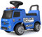 TURBO CHALLENGE - Mercedes Antos Polizei - Lauflernhilfe - 119205 - Freilauf - Blau - Max. 25 kg - Kunststoff - Batterien Nicht enthalten - Kinderspielzeug - Geschenk - Ab 12 Monaten