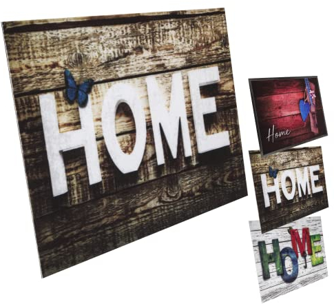 Valia Home Fußmatte in vielen Schmutzfangmatte ist für Innen- & Außenbereich geeignet | Fußabtreter saugt sicher Schmutz & Wasser auf | Leicht zu reinigen & rutschfest (60x80cm)