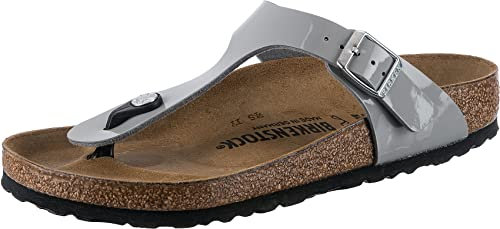 Birkenstock, Gizeh BF, infradito da donna, grigio., 39 EU