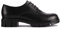 Clarks Teala - Zapatos de Piel con Cordones en Color Negro, Talla 4, Black, 37 EU