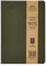 NU Notebook Evolve Premium Range - Taccuino B5 verde - Quaderno rilegato con custodia, quaderni riciclati, 120 pagine
