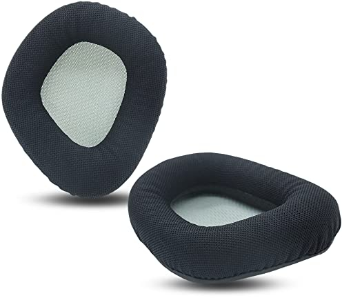 HTINDUSTRY Replacement Earpads Cushion Compatible with Corsair Void and Corsair Void Pro RGB Wireless/Wired Gaming Headsets Durable Ear pads with Breathable Fabric Foam