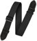 JEOPKO 1 Pcs Guitar Strap Locks - Nylon Strap for Acoustic, Classical, Electric & Bass Guitars - Black