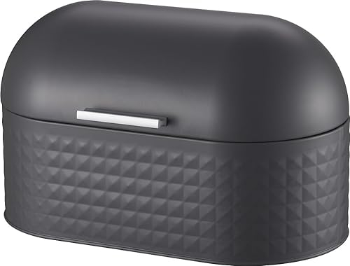 Posten Anker Design I Brotkasten Brotbox Brotkästen Retro I Aufbewahrung Backwaren I frisch halten (Retro Grau)