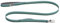 RUFFWEAR Front-Leine, leicht, 1,5 m, Starke Leine mit gepolstertem Griff und sicherem drehbarem Crux-Clip, kompaktes, flaches Tubelok-Gurtband, River Rock Green
