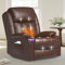 BareTay Lift Chairs Recliner Chairs For the Elderly with Massage & Heat, Extended Footrest Padded Backrest & Seat, USB+Type C Ports, 2 Cup Holders 2 Side Pockets