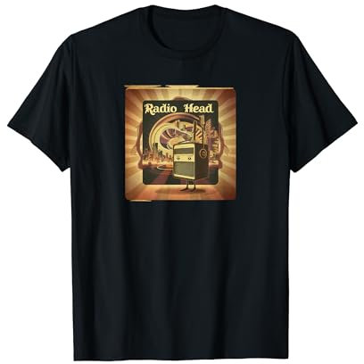 Retro Vintage Radio Head T-Shirt