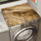 Treer Washer and Dryer Top Protector Mat, Washer and Dryer Covers Protector, Tree Pattern Washing Machine Cover Absorbent Drying Diatomaceous Mat for Laundry Room (Khaki,50x60cm)