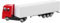 COSMEVIVI Camion Miniature à Conteneur Modèle De Camion pour Enfants Camion De Transport De Conteneurs Véhicule De Jeu pour Garçons