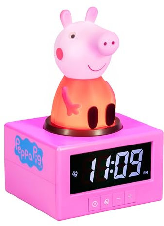 Peppa Pig Paladone Icon-Wecker, Mehrfarbig, Einheitsgröße
