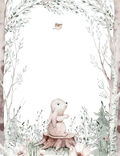 Children's Panoramic Wallpaper Rabbit 3617680912546 Width 390 cm x Height 504 cm