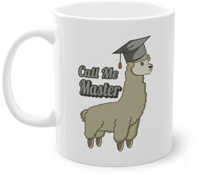 Call Me Master Alpaca Alpakazüchter Kaffeetasse | Pako Lama Alpaka Tasse Weiß (00088B)