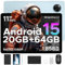 DOOGEE Tab A9+ Tablet con Teclado y Lapiz 8580mAh, Tablet 11 Pulgadas 20GB RAM+ 64GB ROM (TF 2TB), Tableta Niños Altavoces Duales, Tableta Infantil 13MP/FM/Face ID/WidevineL1/GPS/Bluetooth 5.0/3.5mm