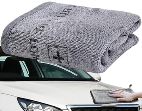 Asciugamani in microfibra per lavaggio auto, panni riutilizzabili ultra assorbenti da 30 cm, panni riutilizzabili per striature, piatti a specchio in per casa, bagno, garage, pulizia