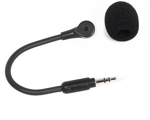 Freaura Replacement Microphone Compatible with Logitech G233/G433 Gaming Headset-Flexible Boom Mic with Noise-Canceling Foam