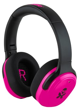 H2O Audio Betty x RIPT Ultra Over-Ear Sport Headphones, Premium Sound Active Noise Cancellation and Transparency Mode, 50-Hour Battery Life, 2 Sets of Ear Cushions - Sweatproof Silicone or Leather