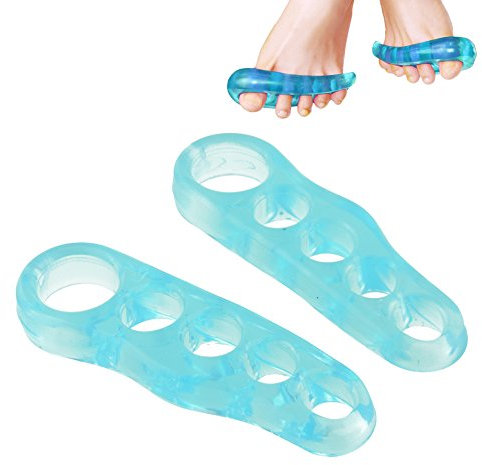 Bodytec Wellbeing Yoga Toe stretchers/spreaders (Blue)