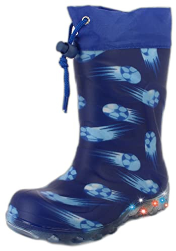 Beck Jungen fodbold Schneestiefel, Blau, 24 EU