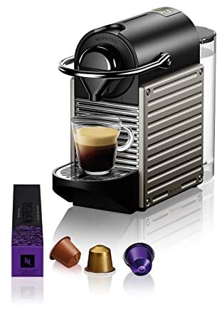 Nespresso PIXIE XN304T Kaffeemaschine von Krups - Titan