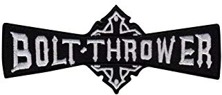 Bolt Thrower Uk Death Metal Band Aufnäher Besticktes Patch zum Aufbügeln Applique
