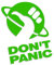 Don't Panic - Per Anhalter durch die Galaxis Hitchhiker's Guide L 0136 (grün) // Sticker OEM JDM Style Aufkleber