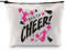 JTOUK Cheer Bags Cheerleading-Taschen & 5, 6, 7, 8 Cheer Reise-Zubehör, Kulturbeutel, Reißverschluss-Taschen für Cheerleader, & 5,6,7,8 Cheer Bag EU