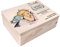 Creative Deco Personalisiert zur Taufe Geschenk für Mädchen und Junge | Mehrere Taufe Motiv | Holzkiste Erinnerungsbox Deko | Individuelle Geschenk Spielzeugkiste Holzbox mit Deckel | Spardose