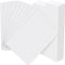 Henoyso 100 Pieces Comic Book Dividers with Tab with Tabs White Frosted Card Separator Plastic Dividers for Comic Book Storage Boxes Organize Comics Efficiently in Storage Boxes, 11.22 x 7.24