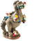 Dinosaurier Essen Zwerge Gartenstatuen,Garten Dinosaurier-Statue,Lustige Zwerge Resin Statue Skulptur,Happy Gartenzwerg Dekoration Garten Skulptur,Outdoor Yard-Kunst-Verzierung Rasen Dekoration (S)