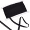 GORGECRAFT 20 Yard Elastischer Spitzenbesatz 13mm Breite Schwarze Stretchkanten Dessous Einfassung Besatz Gurtband Gehäkelte Spitze Kordelband Für Heimwerker Nähen Kleidungsstück Geschenkverpackungs