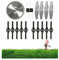 Wrneaoch 15-teiliges Rasentrimmer Messer, Rasentrimmer Ersatzmesser, Rasentrimmer Messer Kunststoff, Metall-Rasentrimmer-Klingen für 3-in-1-Akku Rasentrimmer und Akkutrimmer Gartenwerkzeugen